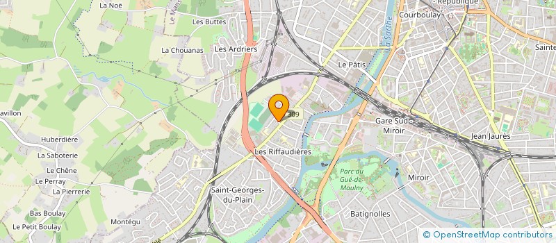 localisation de l'entreprise SCI 7578  LE MANS