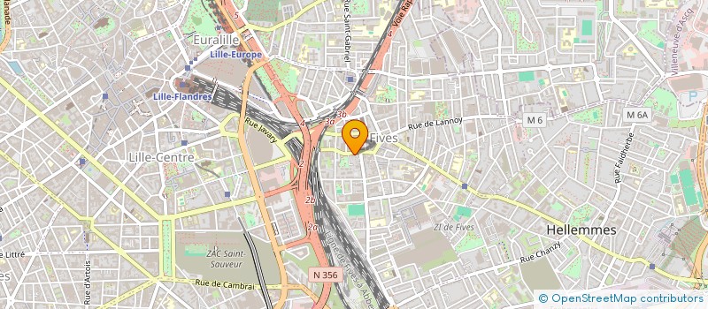 localisation de l'entreprise SCI 76 RUE PIERRE LEGRAND  LILLE