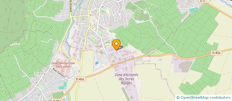 localisation de l'entreprise SCI 7612  EPERNAY