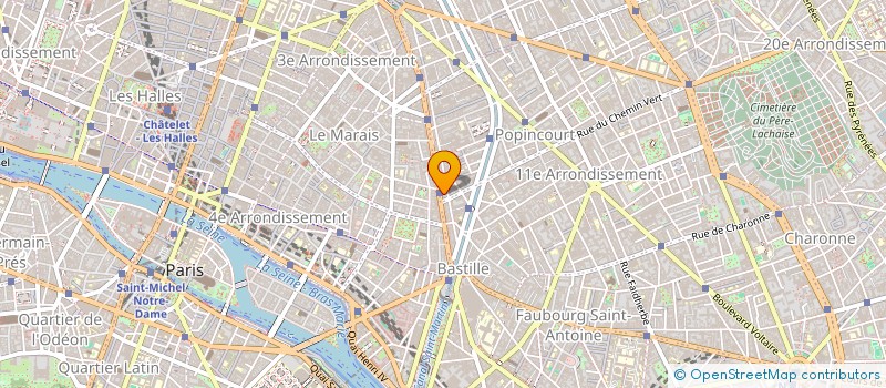 localisation de l'entreprise SCI 770  PARIS