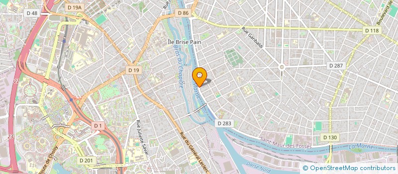 localisation de l'entreprise SCI 770 à SAINT-MAUR-DES-FOSSES