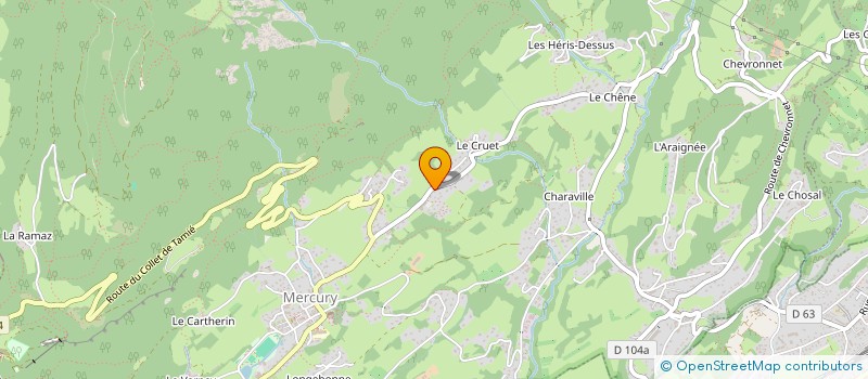 localisation de l'entreprise SCI 777  MERCURY