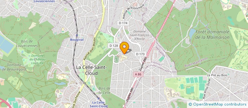 localisation de l'entreprise SCI 78  LA CELLE-SAINT-CLOUD