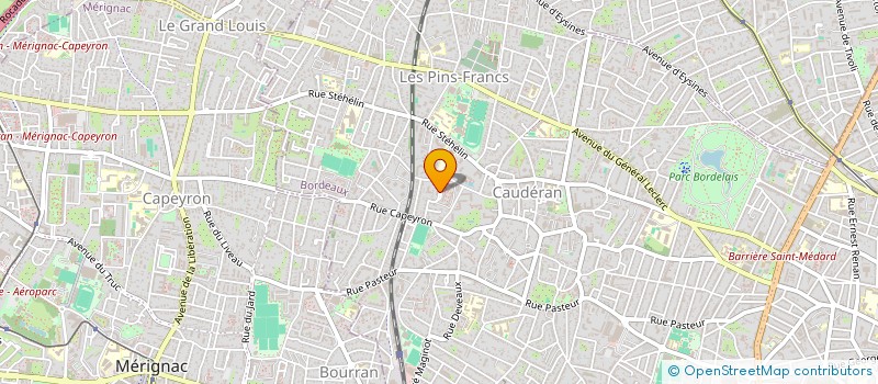 localisation de l'entreprise SCI 78 GEORGES V  BORDEAUX