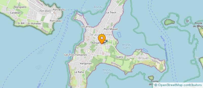 localisation de l'entreprise SCI 78 IPA IAM  ILE-AUX-MOINES