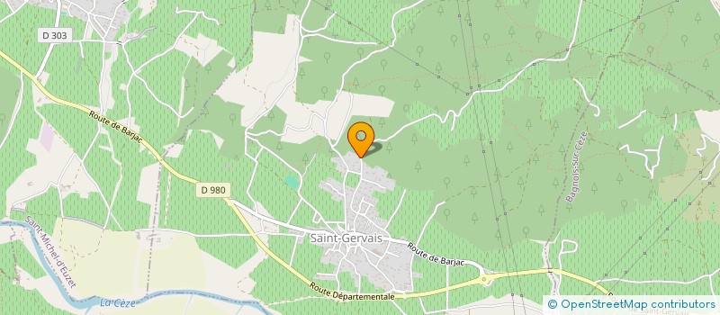 localisation de l'entreprise SCI 78 RUE MYRHA  SAINT-GERVAIS