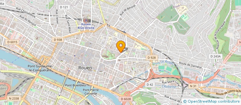 localisation de l'entreprise SCI 78 RUE ORBE à ROUEN