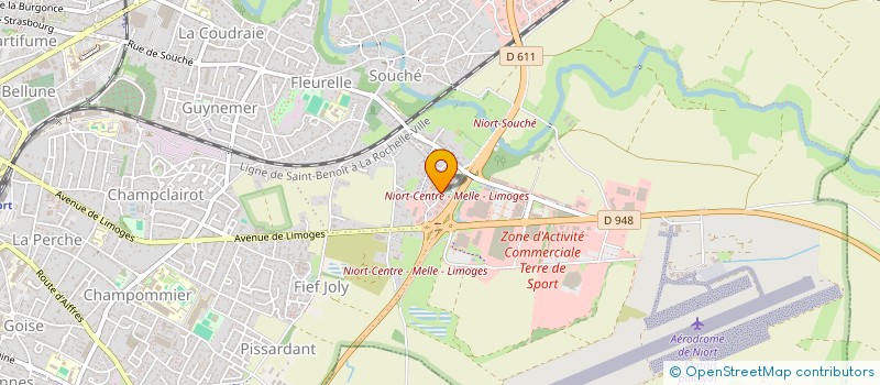 localisation de l'entreprise SCI 789FRIDAKAHLO  NIORT