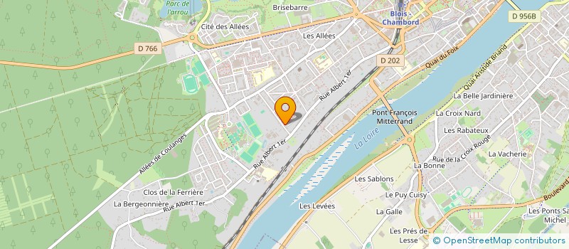 localisation de l'entreprise SCI 7A  BLOIS