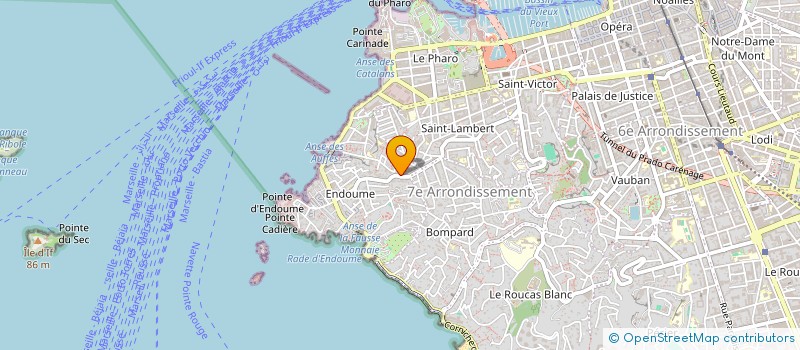 localisation de l'entreprise SCI 7I à MARSEILLE