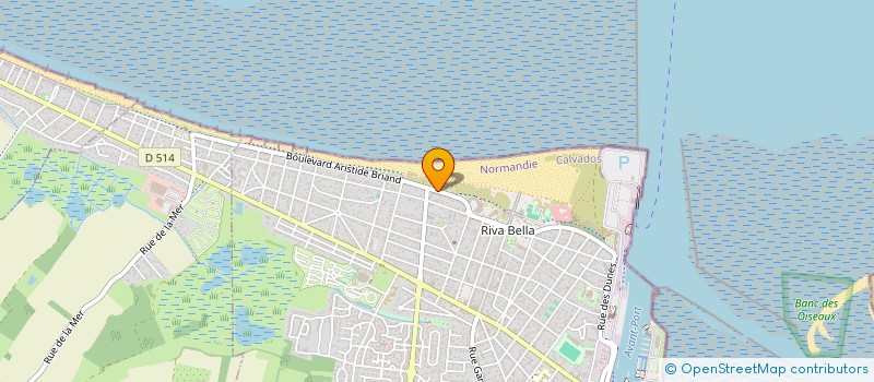 localisation de l'entreprise SCI 7XIV  OUISTREHAM