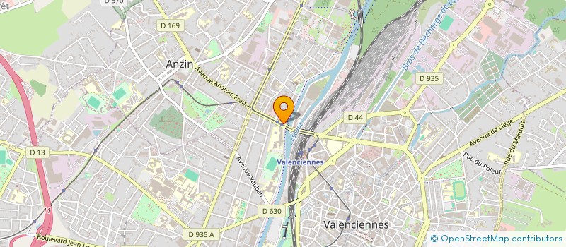 localisation de l'entreprise SCI 8 AVENUE DE SAINT AMAND  VALENCIENNES