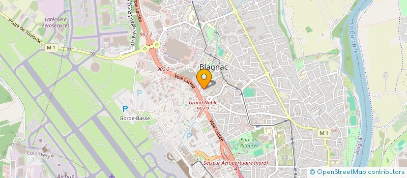 localisation de l'entreprise SCI 8 AVENUE LEONARD DE VINCI  BLAGNAC