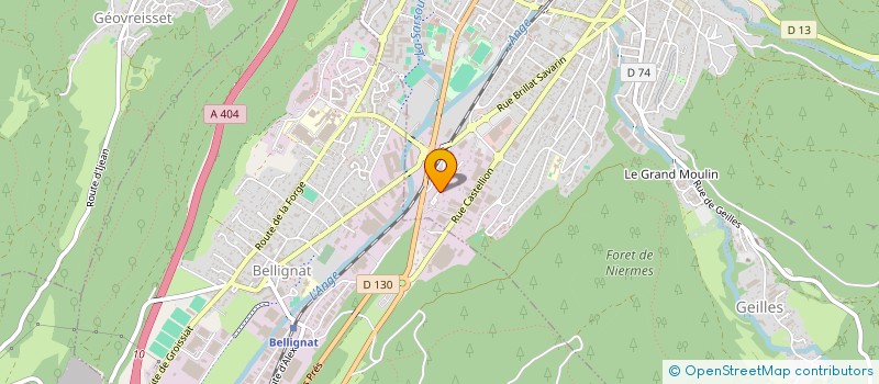 localisation de l'entreprise SCI 8 COMTE à OYONNAX