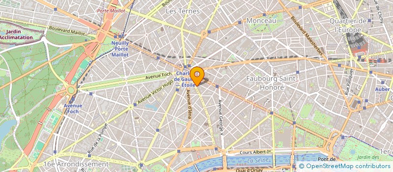 localisation de l'entreprise SCI 8 GUTENBERG  PARIS