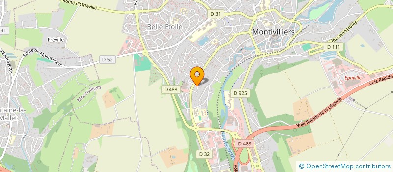 localisation de l'entreprise SCI 8 MASSILLON  MONTIVILLIERS