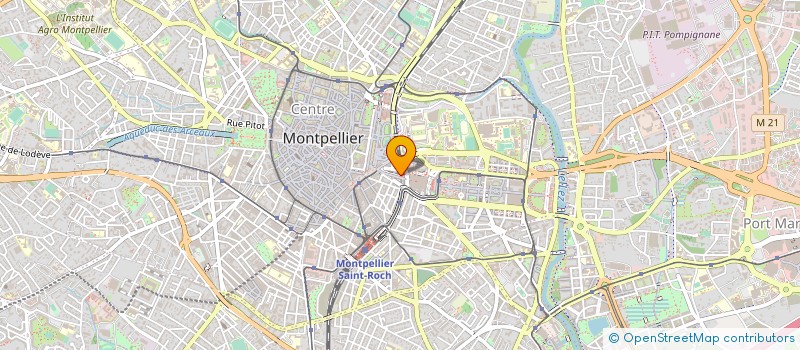 localisation de l'entreprise SCI 8 PLACE DE LA COMEDIE à MONTPELLIER