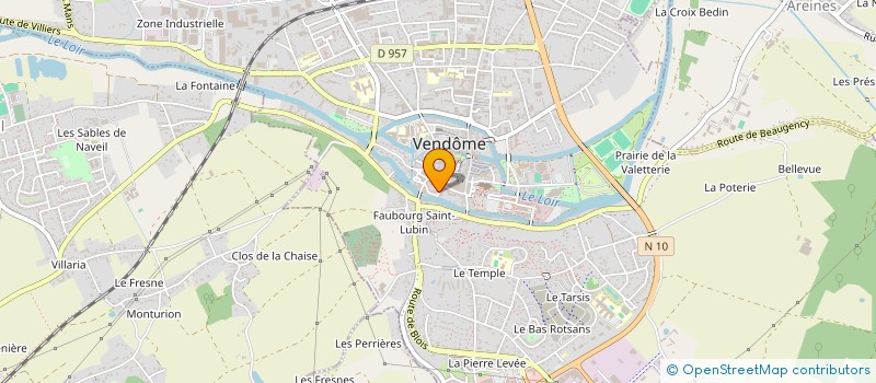 localisation de l'entreprise SCI 8 PLACE DU MARCHE  VENDOME