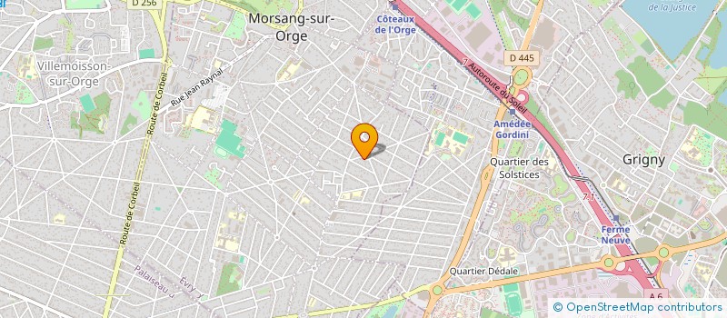 localisation de l'entreprise SCI 8 PLACE HENRI IV à MORSANG-SUR-ORGE