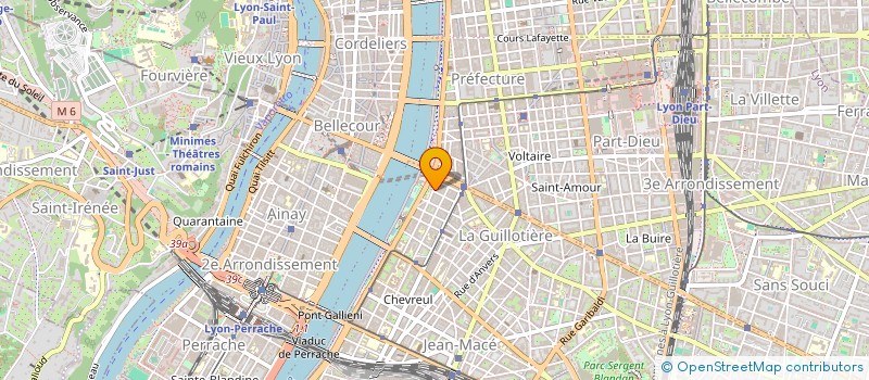 localisation de l'entreprise SCI 8 PLACE RASPAIL  LYON