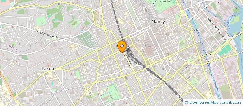 localisation de l'entreprise SCI 8 R DE LA COMMANDERIE  NANCY