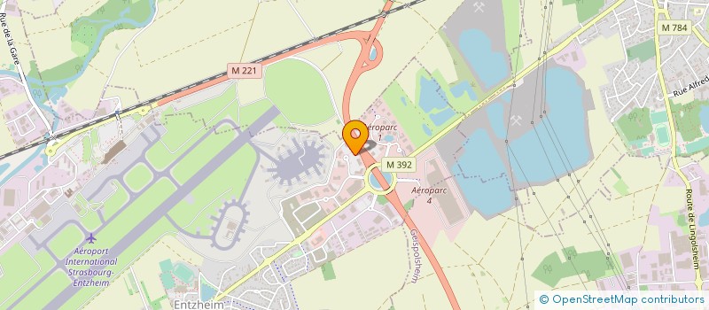 localisation de l'entreprise SCI 8 R DU RHIN  ENTZHEIM