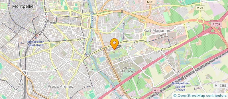 localisation de l'entreprise SCI 8 RM à MONTPELLIER