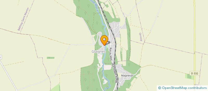 localisation de l'entreprise SCI 8 RUE BEAUMARAIS  GLAIGNES