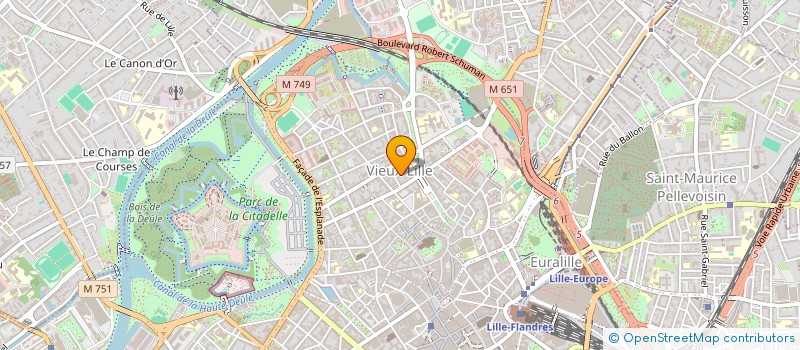 localisation de l'entreprise SCI 8 RUE DE L'ENTREPOT à LILLE