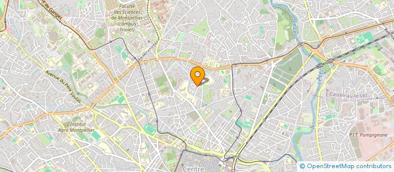 localisation de l'entreprise SCI 8 RUE DES CASTORS à MONTPELLIER
