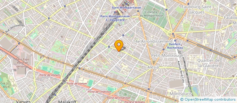 localisation de l'entreprise SCI 8 RUE DES ORIEUX SAINT MALO  PARIS