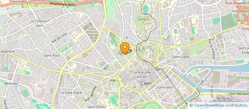 localisation de l'entreprise SCI 8 RUE DESMOUEUX CAEN à CAEN