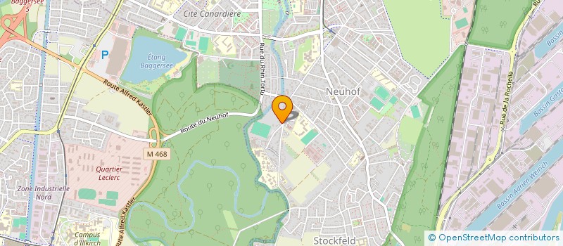 localisation de l'entreprise SCI 8 RUE LEITERSPERGER  STRASBOURG