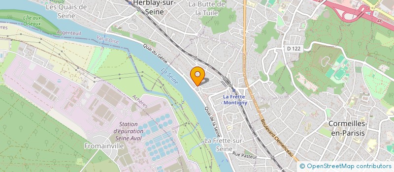 localisation de l'entreprise SCI 8 RUE TOME  LA FRETTE-SUR-SEINE