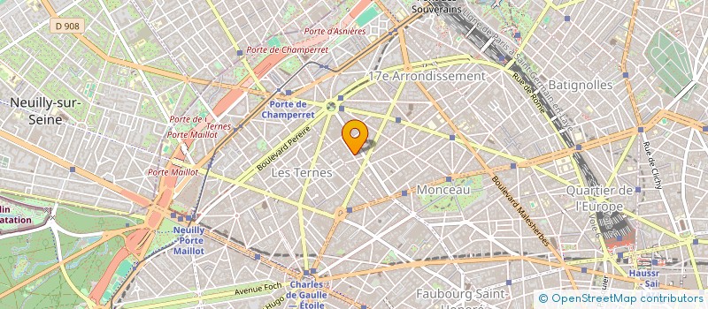 localisation de l'entreprise SCI 8 TDB  PARIS