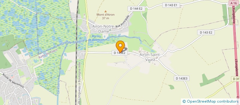 localisation de l'entreprise SCI 80  AIRON-SAINT-VAAST