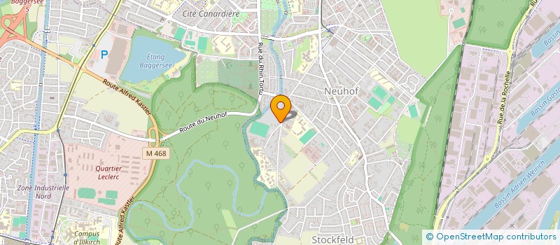 localisation de l'entreprise SCI 80 BOULEVARD CLEMENCEAU  STRASBOURG