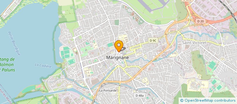 localisation de l'entreprise SCI 81  MARIGNANE