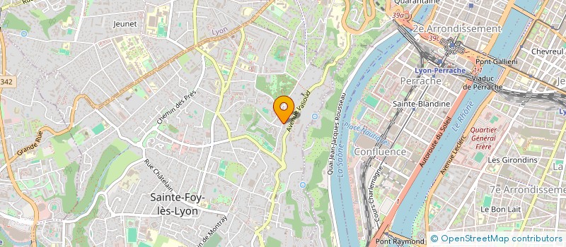 localisation de l'entreprise SCI 81 GARIBALDI  SAINTE-FOY-LES-LYON