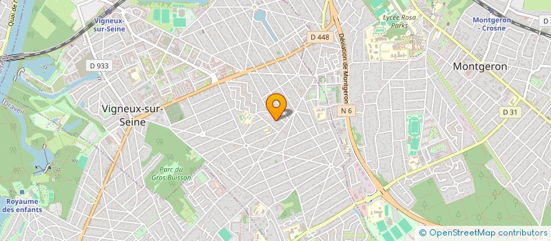 localisation de l'entreprise SCI 82 à VIGNEUX-SUR-SEINE