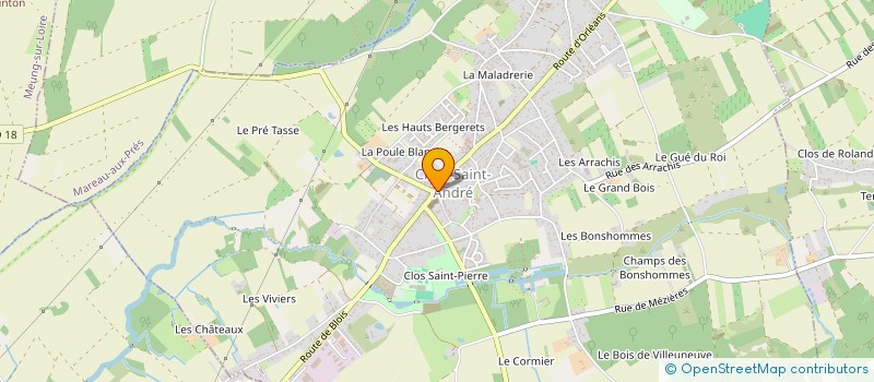 localisation de l'entreprise SCI 82 RUE DU MARECHAL FOCH à CLERY-SAINT-ANDRE