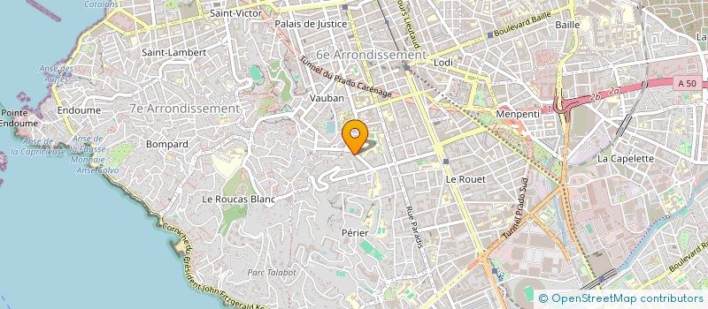 localisation de l'entreprise SCI 82ADP à MARSEILLE