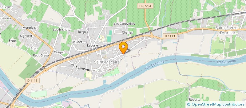 localisation de l'entreprise SCI 83  SAINT-MACAIRE