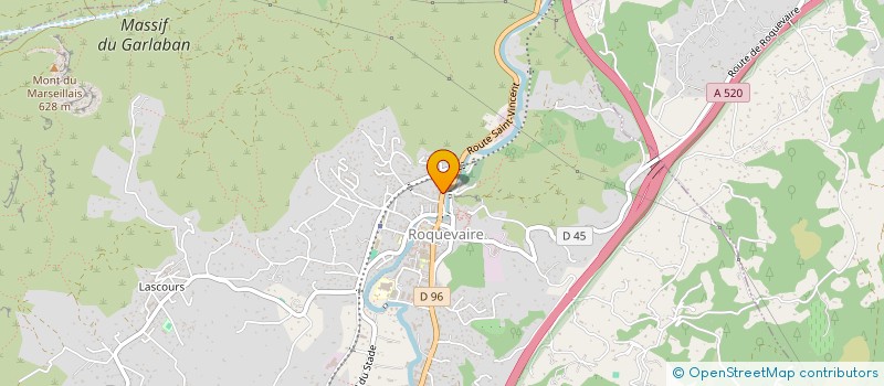 localisation de l'entreprise SCI 83  ROQUEVAIRE