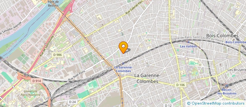 localisation de l'entreprise SCI 83 RUE DE PARIS à COLOMBES