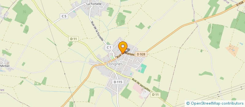 localisation de l'entreprise SCI 84  LONGNES