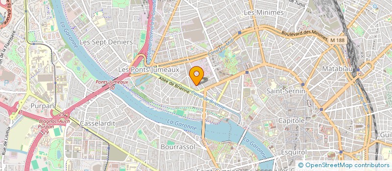 localisation de l'entreprise SCI 84BIS ALLEES DE BARCELONE à TOULOUSE