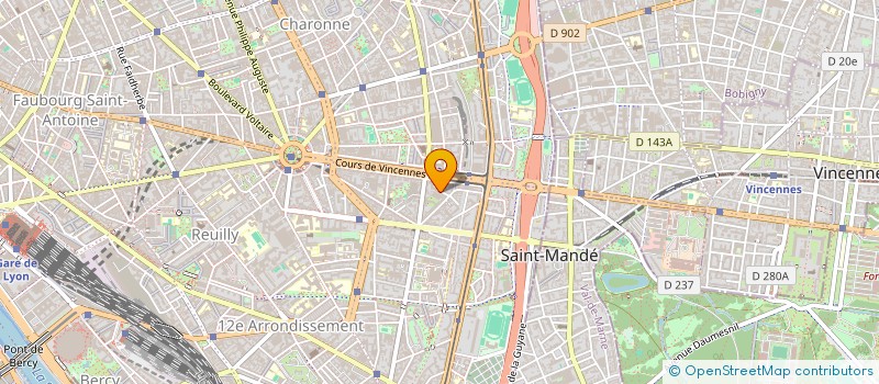localisation de l'entreprise SCI 85 AV HENRI BARBUSSE A CLAMART  PARIS