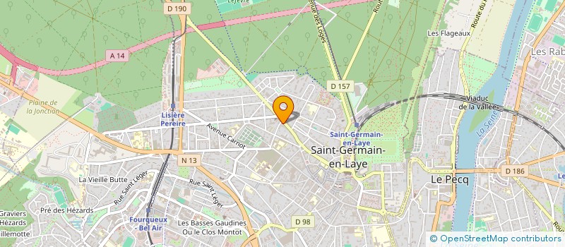 localisation de l'entreprise SCI 85BIS FOCH  SAINT-GERMAIN-EN-LAYE