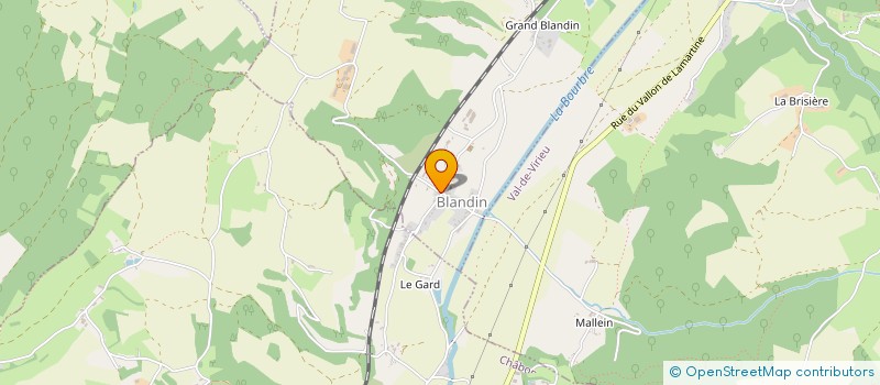 localisation de l'entreprise SCI 86 à BLANDIN